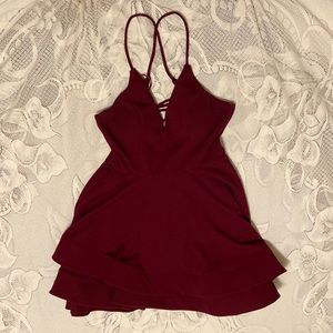 Burgundy Windsor dress size 5